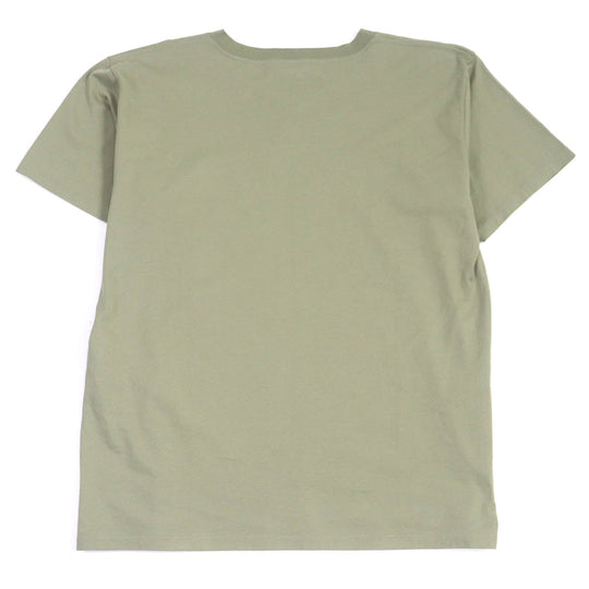 CELINE Short sleeve T-shirt 2X681671Q Main: 100% cotton khaki mens S Used Authentic
