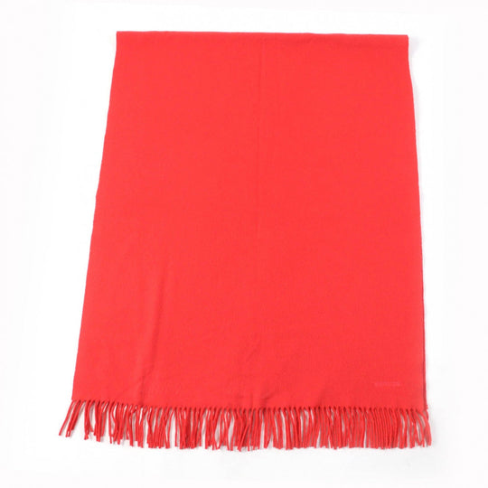 HERMES Stall Main: 100% cashmere Red type Women Used Authentic