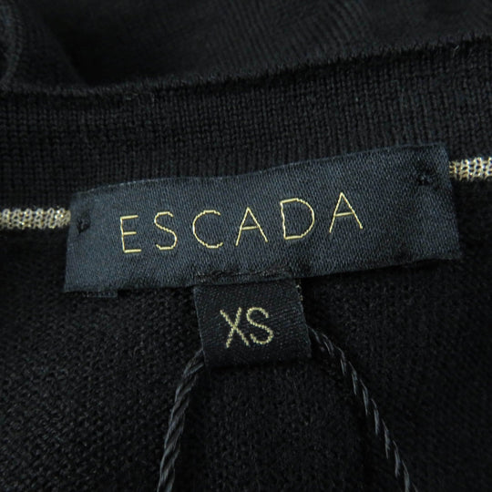 ESCADA ensemble Main: 100% virgin wool black Women XS Used Authentic