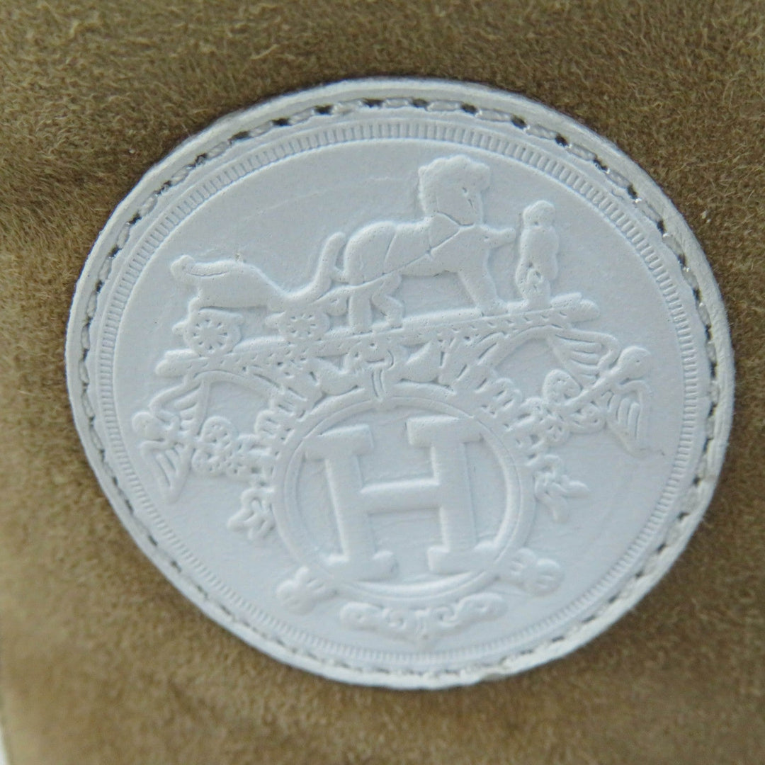 HERMES High cut sneakers Main: Mouton light brown Jimmy Women 35 1/2 Used Authentic