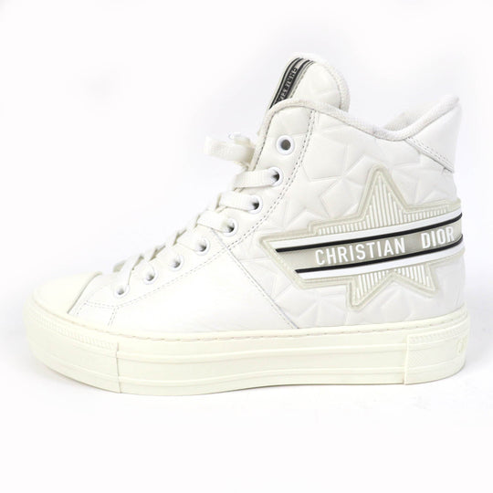 Christian Dior High cut sneakers Main: Leather white Walkin' Dior Women 36 1/2 Used Authentic