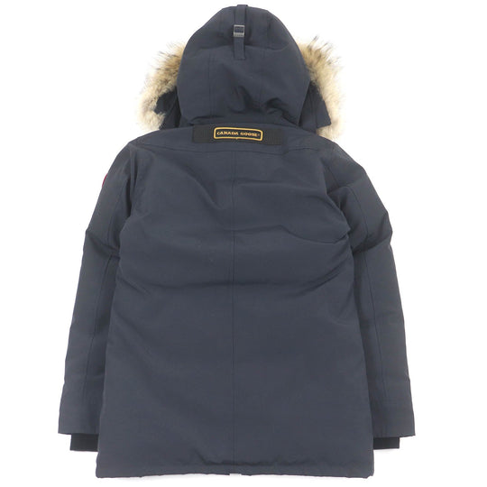 CANADA GOOSE Down jacket 3438JM Outer: 85% polyester, Outer: 15% cotton, Lining: 100% nylon, Filling: 80% down, Filling: 20% feather Navy JASPER mens XS Used Authentic