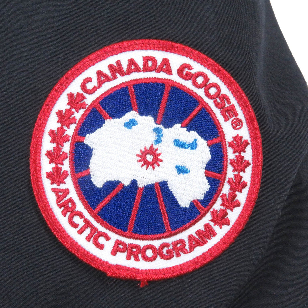 CANADA GOOSE Down jacket 3438JM Outer: 85% polyester, Outer: 15% cotton, Lining: 100% nylon, Filling: 80% down, Filling: 20% feather Navy JASPER mens XS Used Authentic