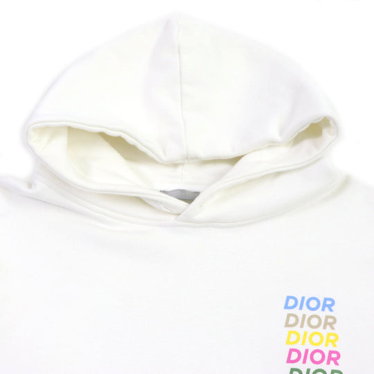 Dior HOMME Hoodie 413J646A0531 Main: 100% cotton white mens X3L Used Authentic