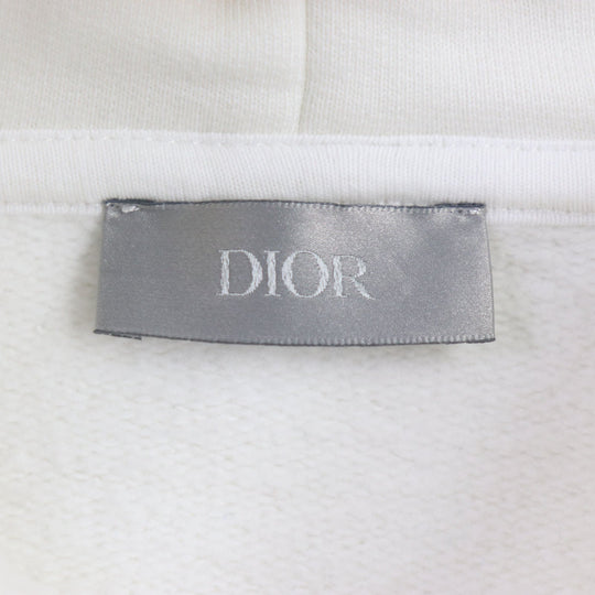Dior HOMME Hoodie 413J646A0531 Main: 100% cotton white mens X3L Used Authentic