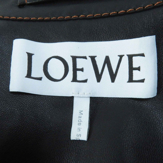 LOEWE Jacket S359330XBU Outer: Lambskin black Women Size unclear Used Authentic