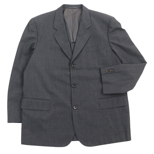 COMME des GARCONS HOMME tailored jacket HS-02003M Outer: 100% wool, Lining: 100% cupra gray mens M Used Authentic