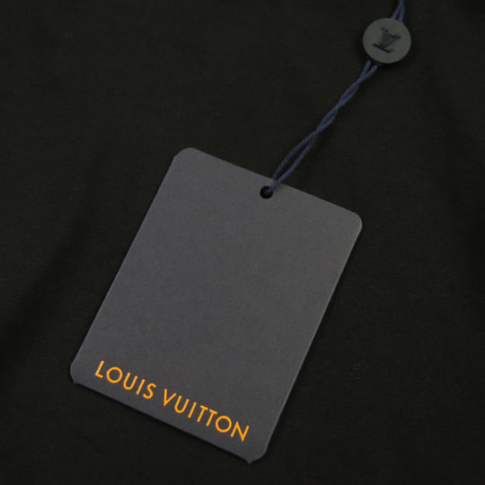 LOUIS VUITTON Blouson HMY04W Main: 100% polyester Navy black Jacquard Damier mens M Used Authentic