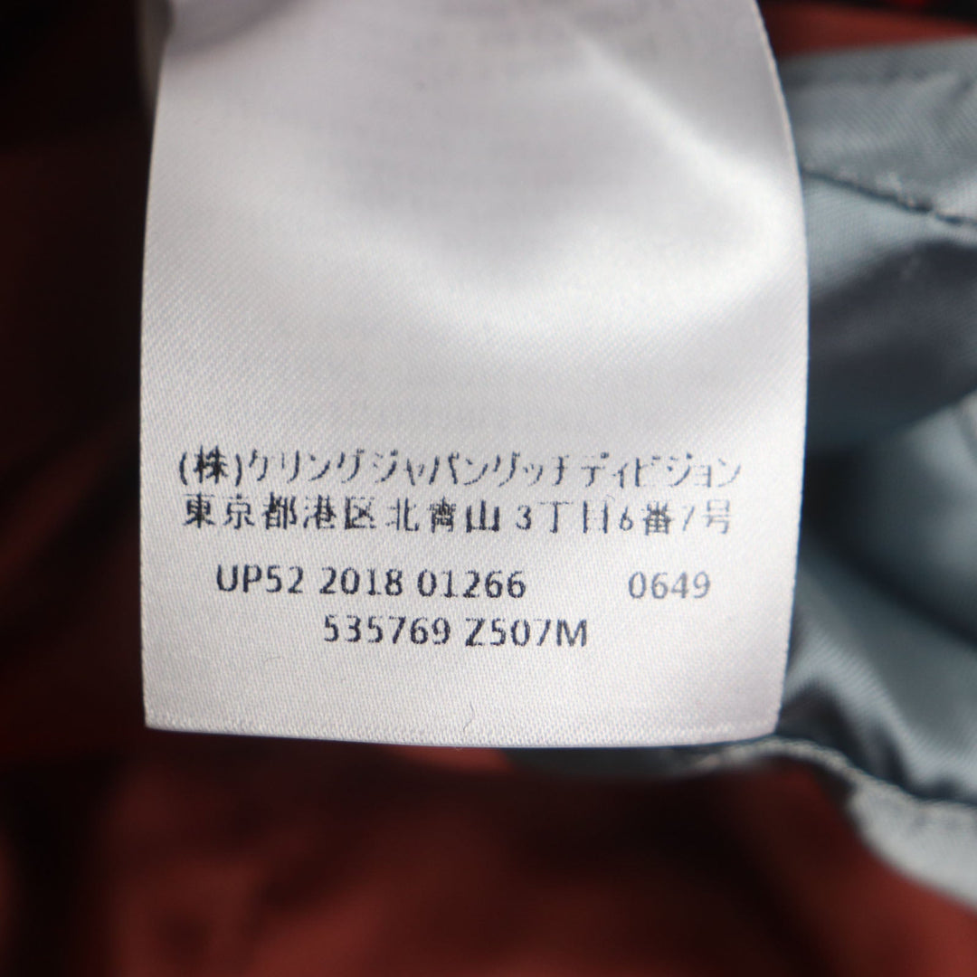 GUCCI Double chester coat 535769 Outer: 100% wool, Lining: 68% rayon, Lining: 32% silk Black red GG diamond Diamond Wool Coat mens 50 Used Authentic