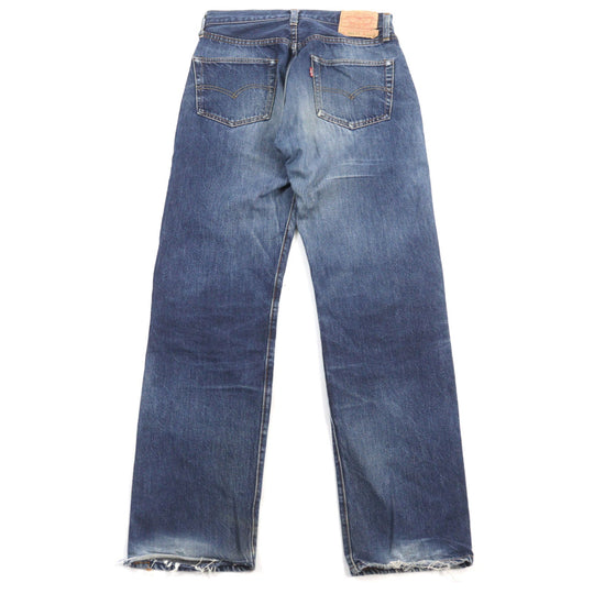 Levi's Denim pants denim Indigo blue 501XX mens W31 L36 Used Authentic