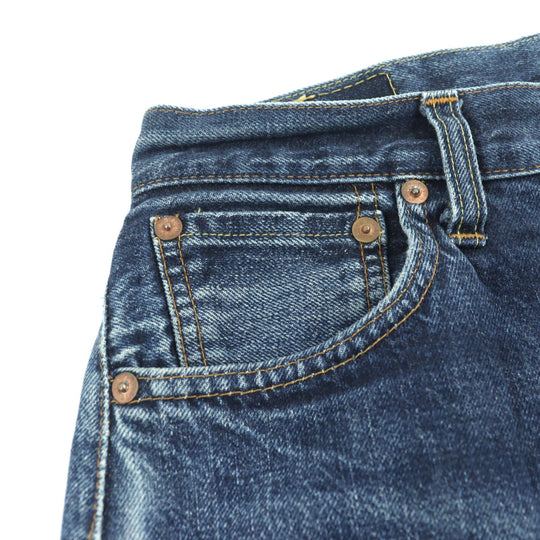 Levi's Denim pants denim Indigo blue 501XX mens W31 L36 Used Authentic