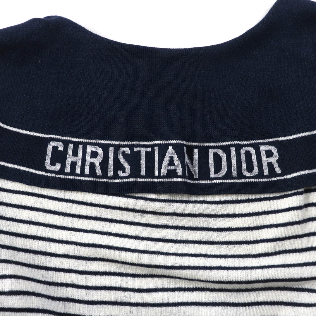 Christian Dior tops 444S67AM785 Main: 75% linen, Main: 18% cashmere, Main: 7% silk Multi Women 46 Used Authentic