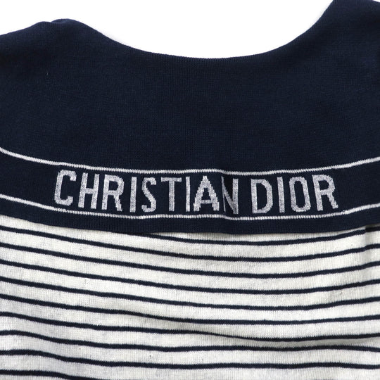 Christian Dior tops 444S67AM785 Main: 75% linen, Main: 18% cashmere, Main: 7% silk Multi Women 46 Used Authentic