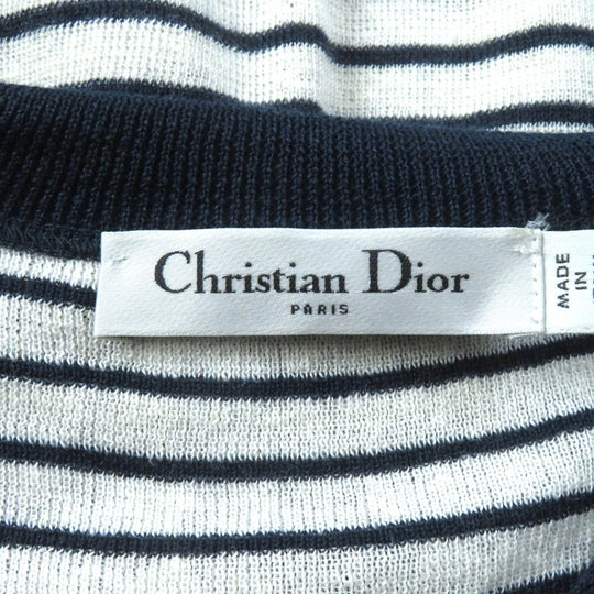 Christian Dior tops 444S67AM785 Main: 75% linen, Main: 18% cashmere, Main: 7% silk Multi Women 46 Used Authentic
