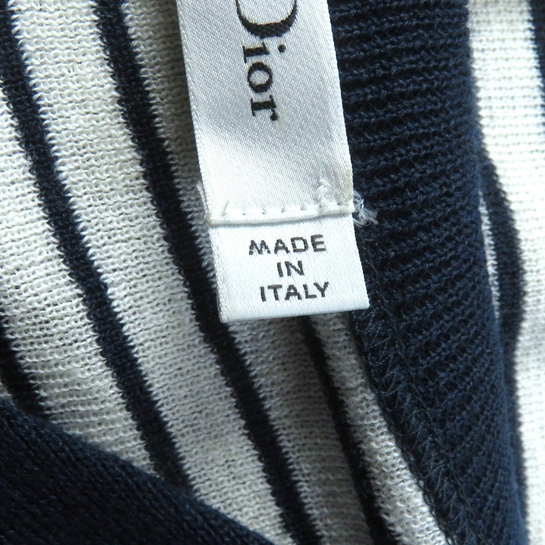 Christian Dior tops 444S67AM785 Main: 75% linen, Main: 18% cashmere, Main: 7% silk Multi Women 46 Used Authentic