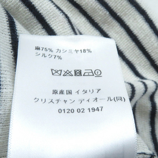 Christian Dior tops 444S67AM785 Main: 75% linen, Main: 18% cashmere, Main: 7% silk Multi Women 46 Used Authentic