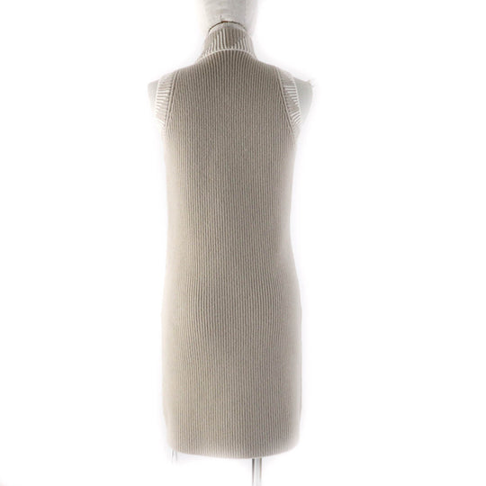 HERMES Vest 3H2841DJ Outer: 100% silk, part: 77% wool, part: 17% cashmere, part: 5% nylon, part: 1% polyurethane Multi Women 34 Used Authentic