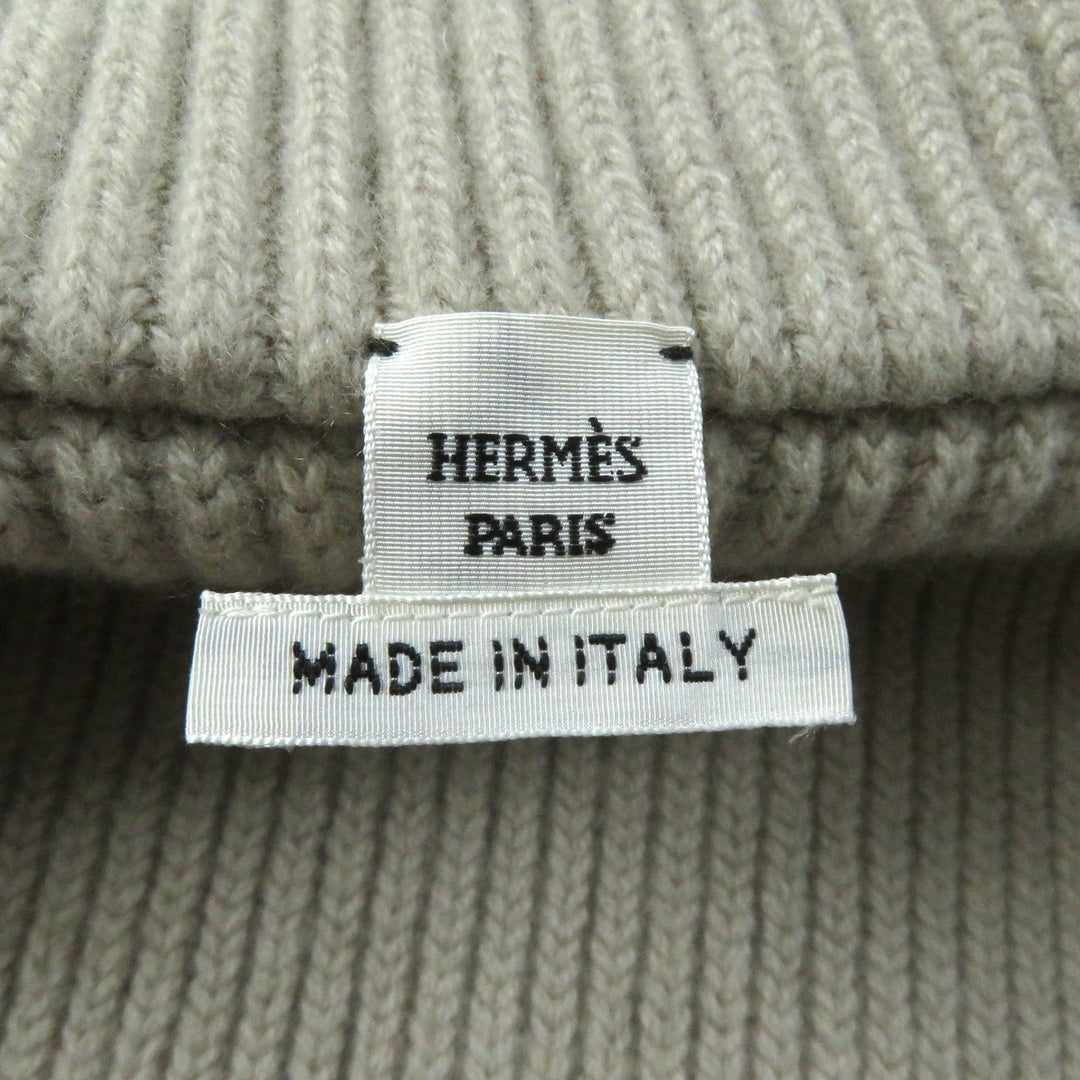 HERMES Vest 3H2841DJ Outer: 100% silk, part: 77% wool, part: 17% cashmere, part: 5% nylon, part: 1% polyurethane Multi Women 34 Used Authentic