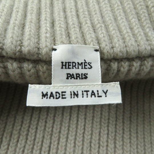 HERMES Vest 3H2841DJ Outer: 100% silk, part: 77% wool, part: 17% cashmere, part: 5% nylon, part: 1% polyurethane Multi Women 34 Used Authentic