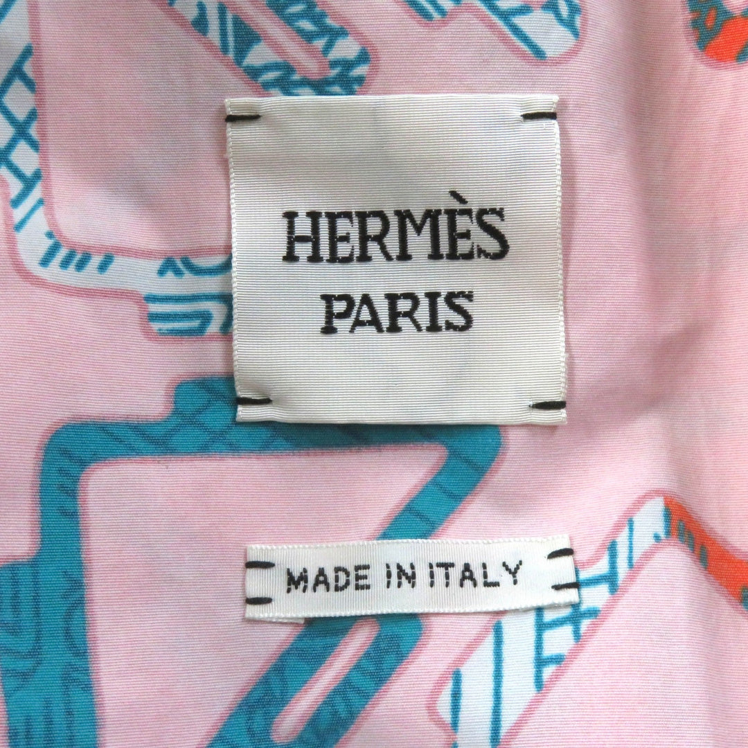 HERMES Jacket 2E3202D9 Main: 100% nylon Multi Women 36 Used Authentic