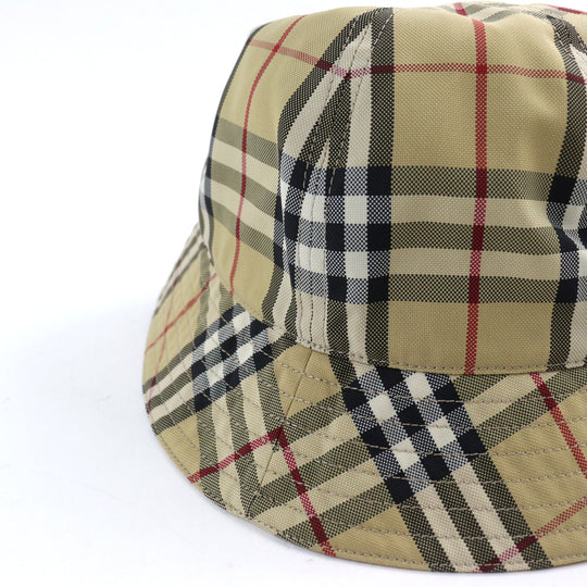 BURBERRY hat 8071150 Main: 100% nylon Beige type unisex(Unisex) L Used Authentic