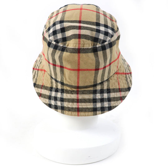 BURBERRY hat 8075657 Main: 100% cotton Beige type mens M Used Authentic