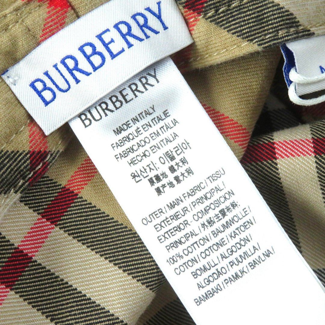 BURBERRY hat 8075657 Main: 100% cotton Beige type mens M Used Authentic