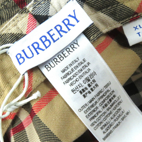 BURBERRY hat 8075657 Main: 100% cotton Beige type mens XL Used Authentic