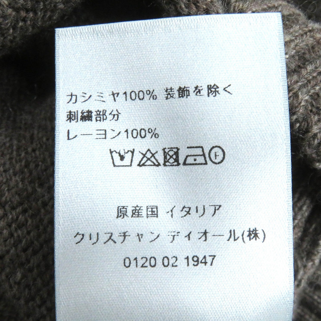 Dior HOMME Hoodie 313M658AT474 Main: 100% cashmere, part: 100% rayon Brown mens M Used Authentic