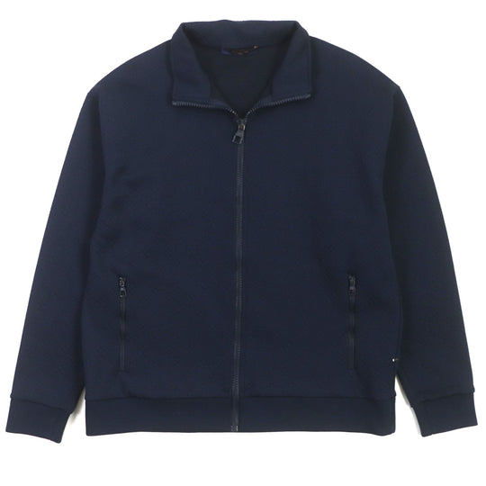 LOUIS VUITTON Blouson 1A7XYU Main: 66% polyester, 18% nylon, 16% cotton Bruny Monogram zip-through top mens XL Used Authentic
