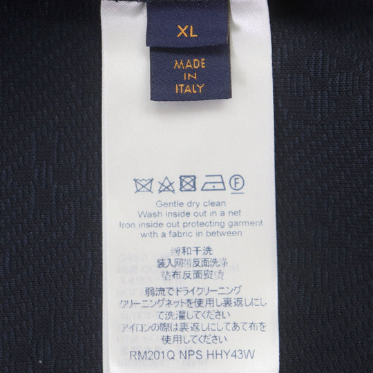 LOUIS VUITTON Blouson 1A7XYU Main: 66% polyester, 18% nylon, 16% cotton Bruny Monogram zip-through top mens XL Used Authentic