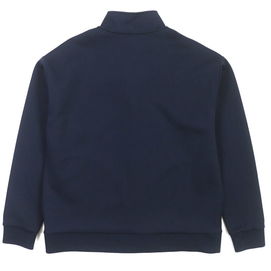 LOUIS VUITTON Blouson 1A7XYU Main: 66% polyester, 18% nylon, 16% cotton Bruny Monogram zip-through top mens XL Used Authentic