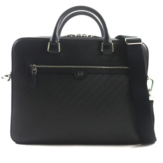 Dunhill Briefcase DU24R3815PX001 Main: Calfskin black Contour Slim Single Document Case mens Used Authentic
