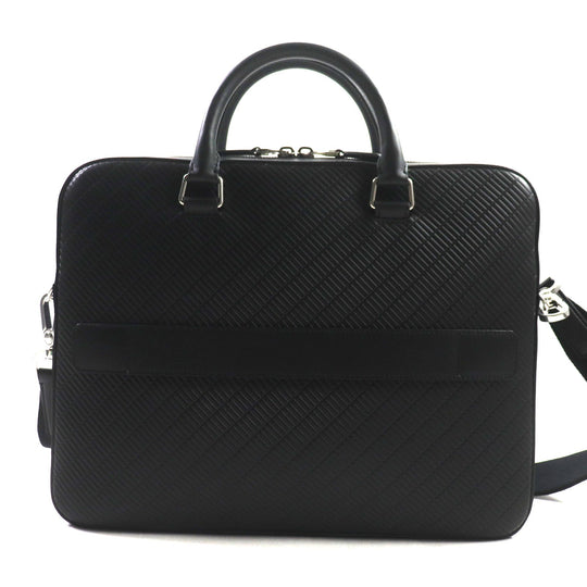 Dunhill Briefcase DU24R3815PX001 Main: Calfskin black Contour Slim Single Document Case mens Used Authentic
