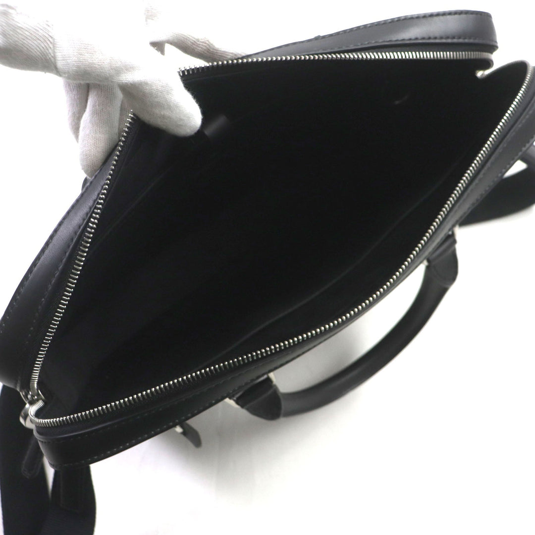 Dunhill Briefcase DU24R3815PX001 Main: Calfskin black Contour Slim Single Document Case mens Used Authentic