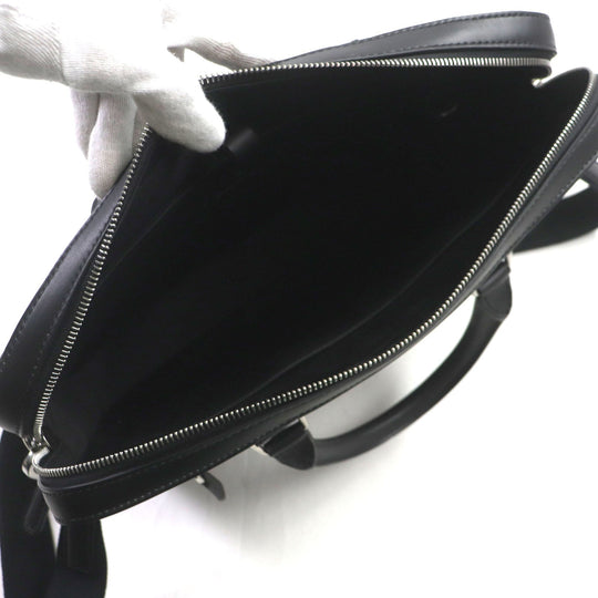 Dunhill Briefcase DU24R3815PX001 Main: Calfskin black Contour Slim Single Document Case mens Used Authentic