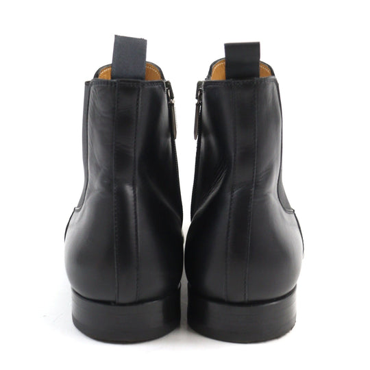 MAGNANNI boots 20155 Main: Leather black mens 40 Used Authentic