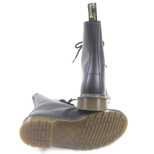 Dr.Martens boots 1490 Main: Smooth leather black mens 6 Used Authentic
