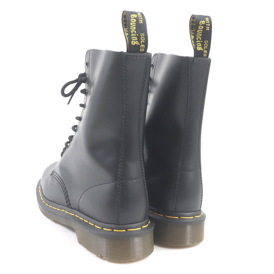 Dr.Martens boots 1490 Main: Smooth leather black mens 6 Used Authentic