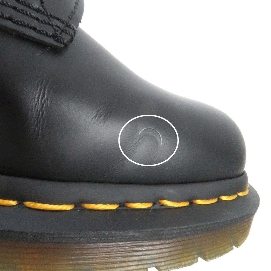 Dr.Martens boots 1490 Main: Smooth leather black mens 6 Used Authentic