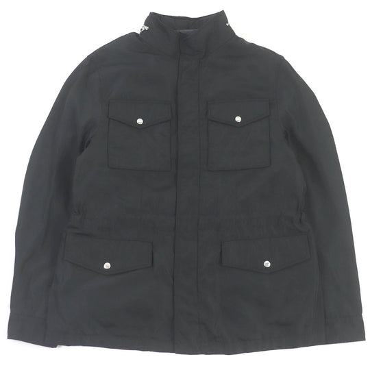 Dunhill Blouson Outer: 100% polyester, Lining: 100% cotton, Liner: 100% nylon, Liner: 90% down, Liner: 10% feather black mens 165/84A(OSR) Used Authentic