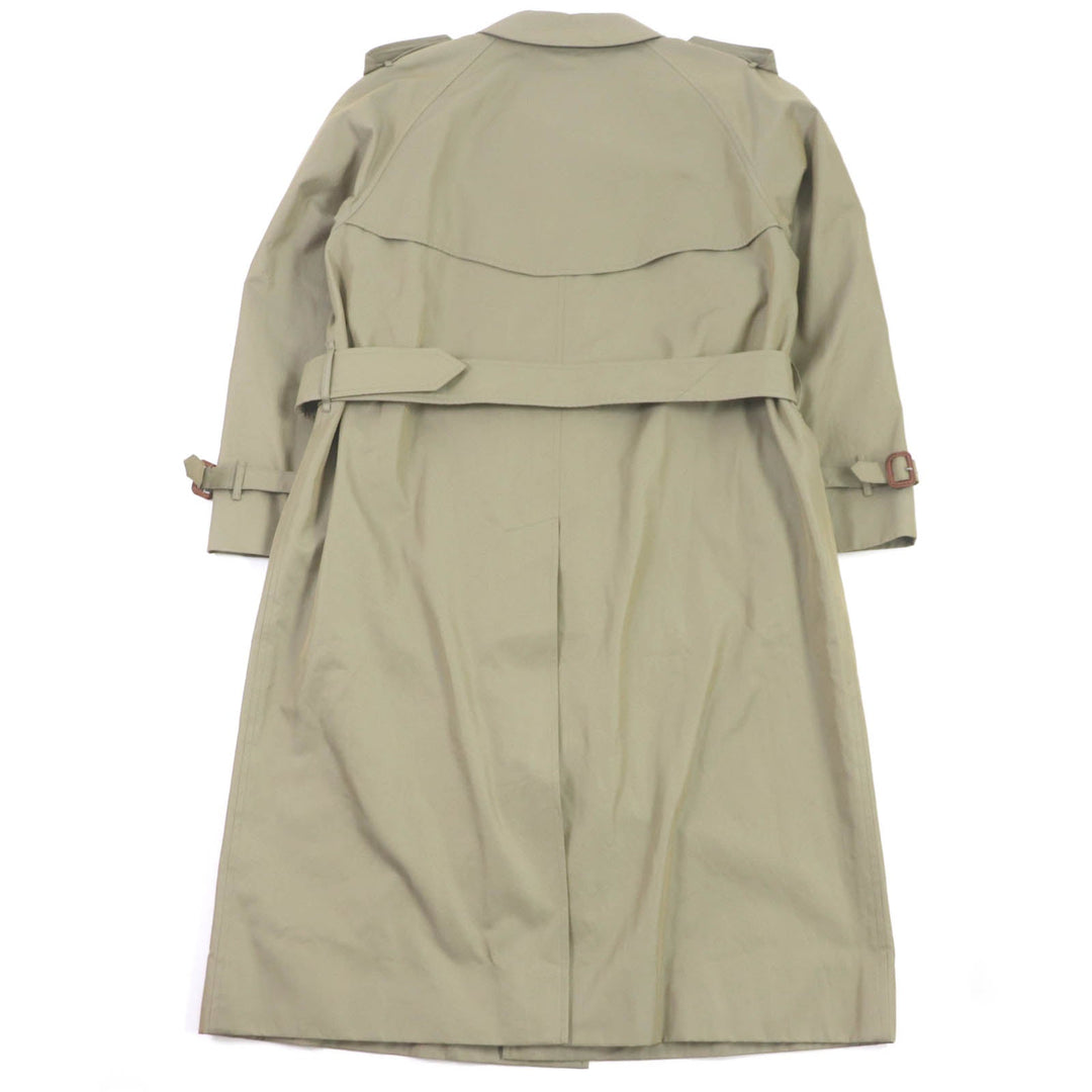 BURBERRY trench coat Outer: 100% cotton, Lining: cotton, Sleeve lining: polyester green mens 94 175 Used Authentic