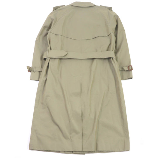BURBERRY trench coat Outer: 100% cotton, Lining: cotton, Sleeve lining: polyester green mens 94 175 Used Authentic