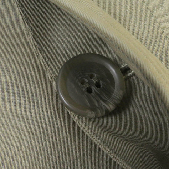 BURBERRY trench coat Outer: 100% cotton, Lining: cotton, Sleeve lining: polyester green mens 94 175 Used Authentic