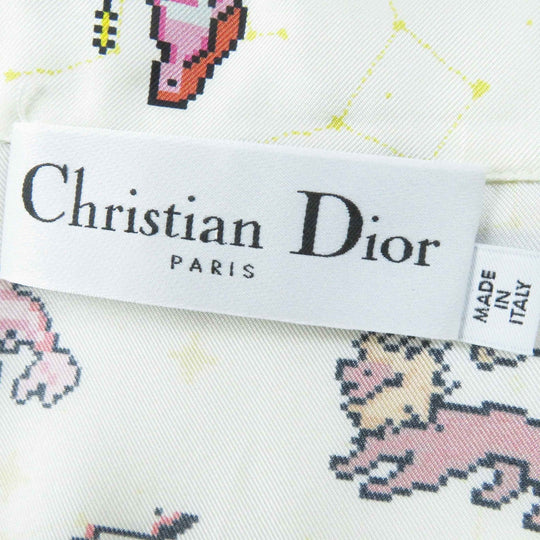 Christian Dior Short sleeve shirt 241V29A6633 Main: 100% silk Ivory Women 40 Used Authentic