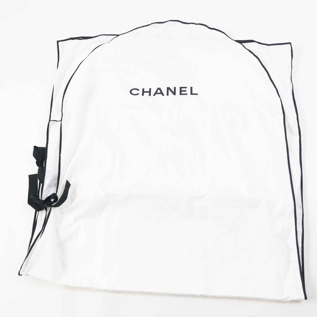 CHANEL coat P45071 Main: 100% cotton, some parts: 65% polyester, some parts: 35% cotton Indigo blue Women 36 Used Authentic