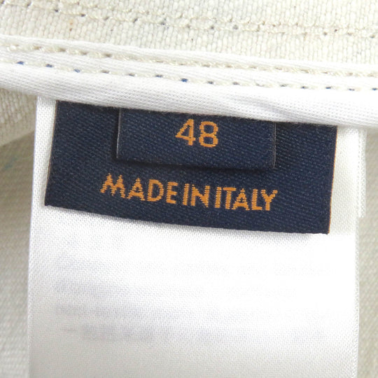 LOUIS VUITTON Denim Jacket 1A9T10 Main: 100% cotton, part: cowhide multicolor landscape mens 48 Used Authentic