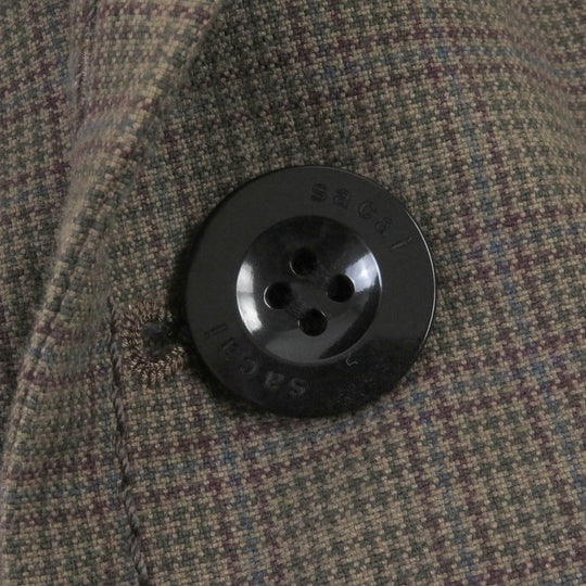 Sacai coat 20-02246M Outer: 100% cotton, Lining: Cupra, Part: 90% wool, Part: 10% nylon Brown mens 2 Used Authentic
