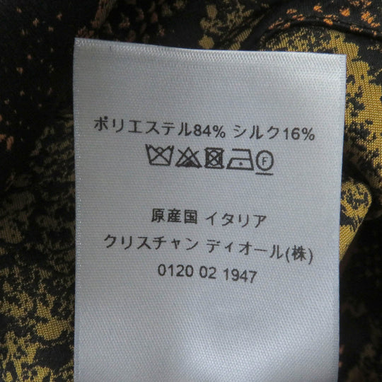 Dior HOMME Blouson 283C402B5540 Main: 84% polyester, Main: 16% silk Jaune Orange mens 52 Used Authentic