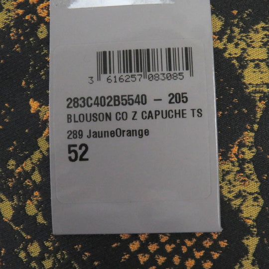 Dior HOMME Blouson 283C402B5540 Main: 84% polyester, Main: 16% silk Jaune Orange mens 52 Used Authentic